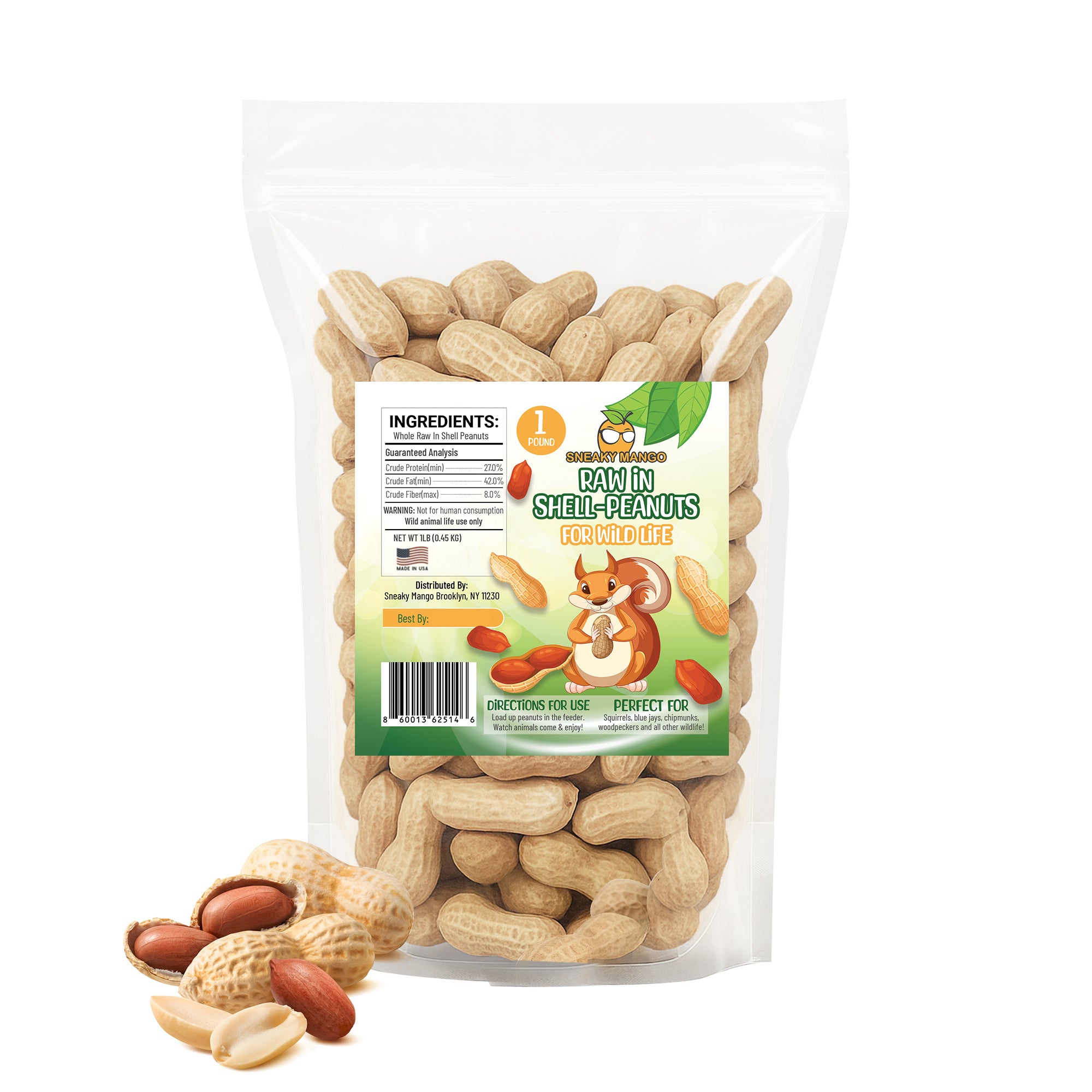 Raw Peanuts- In Shell – Sneaky Mango