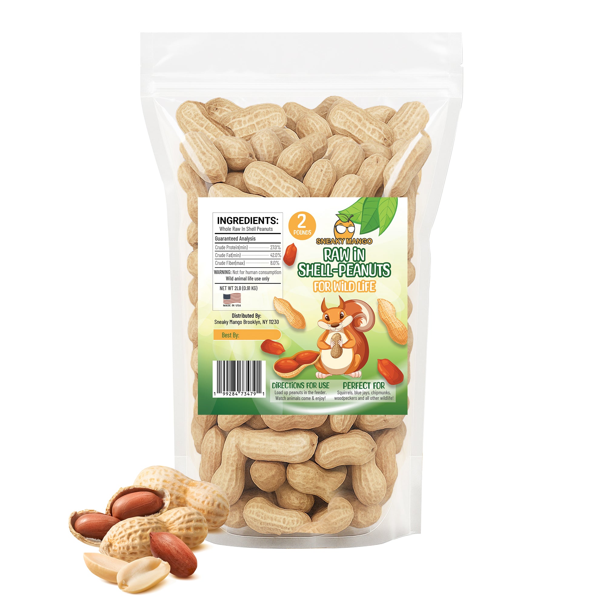 Raw Peanuts- In Shell – Sneaky Mango