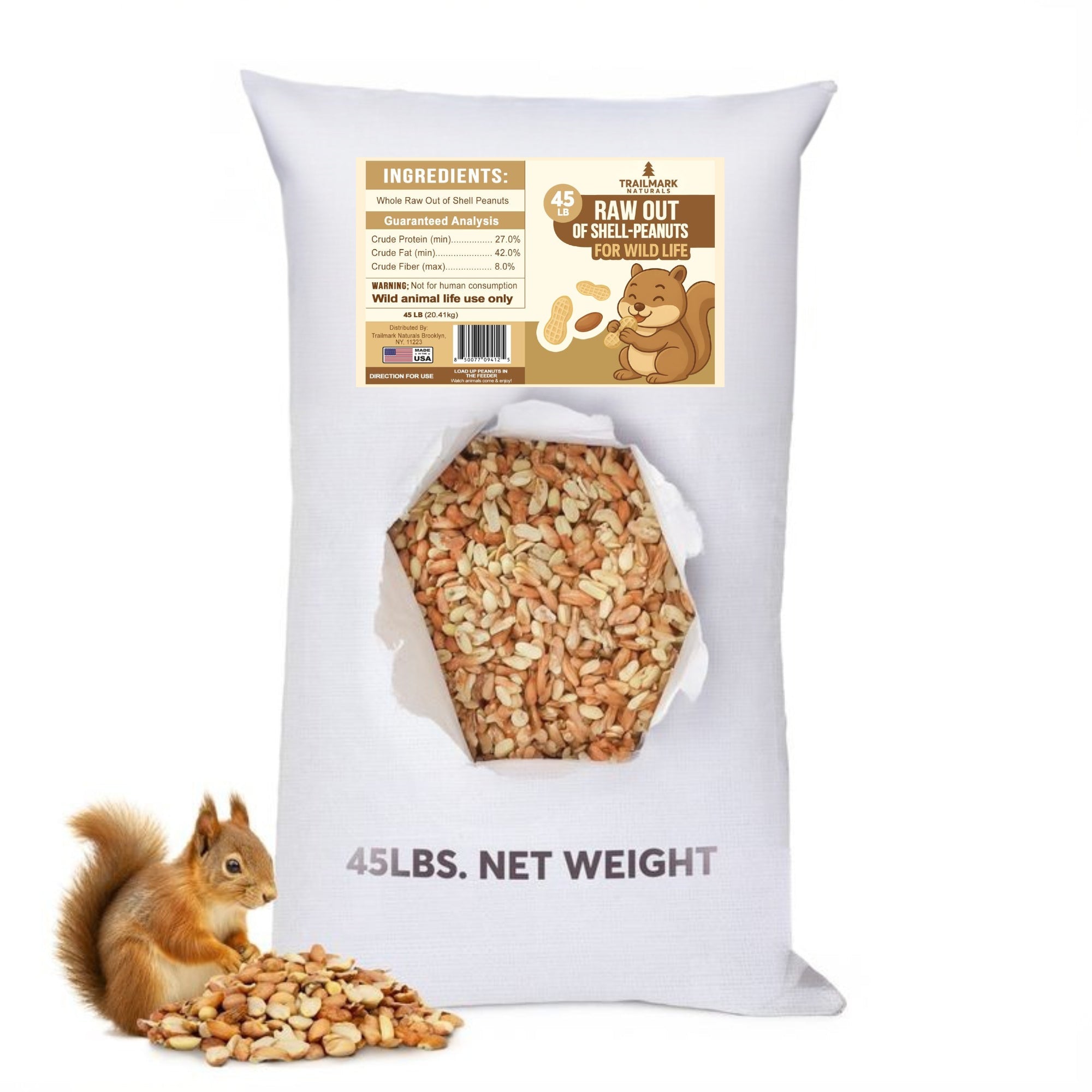Raw Shelled Peanuts – Sneaky Mango