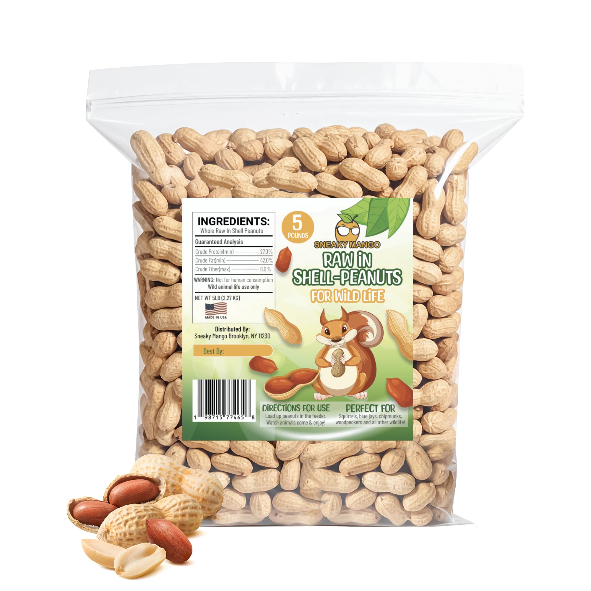 Raw Peanuts- In Shell – Sneaky Mango