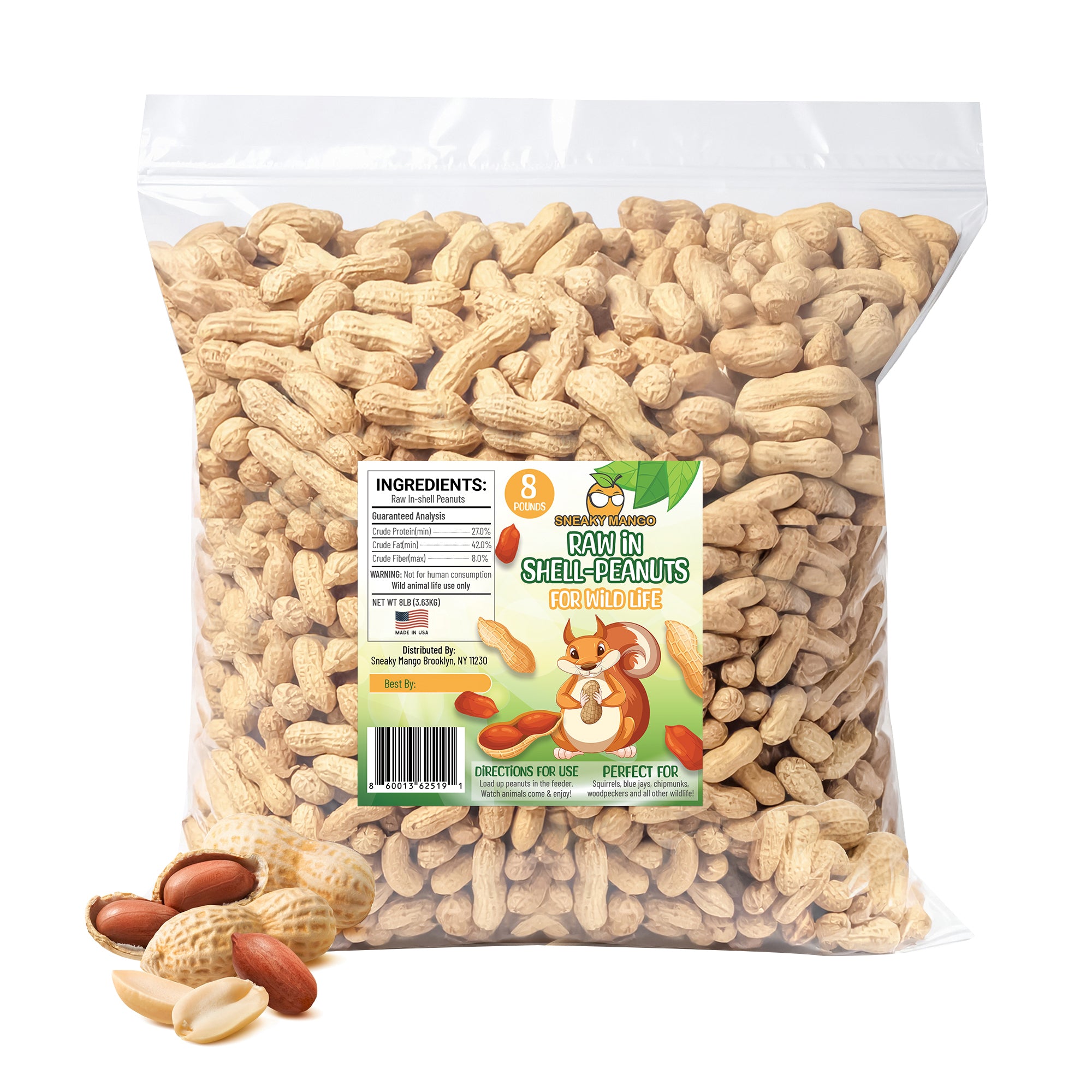 Raw Peanuts- In Shell – Sneaky Mango