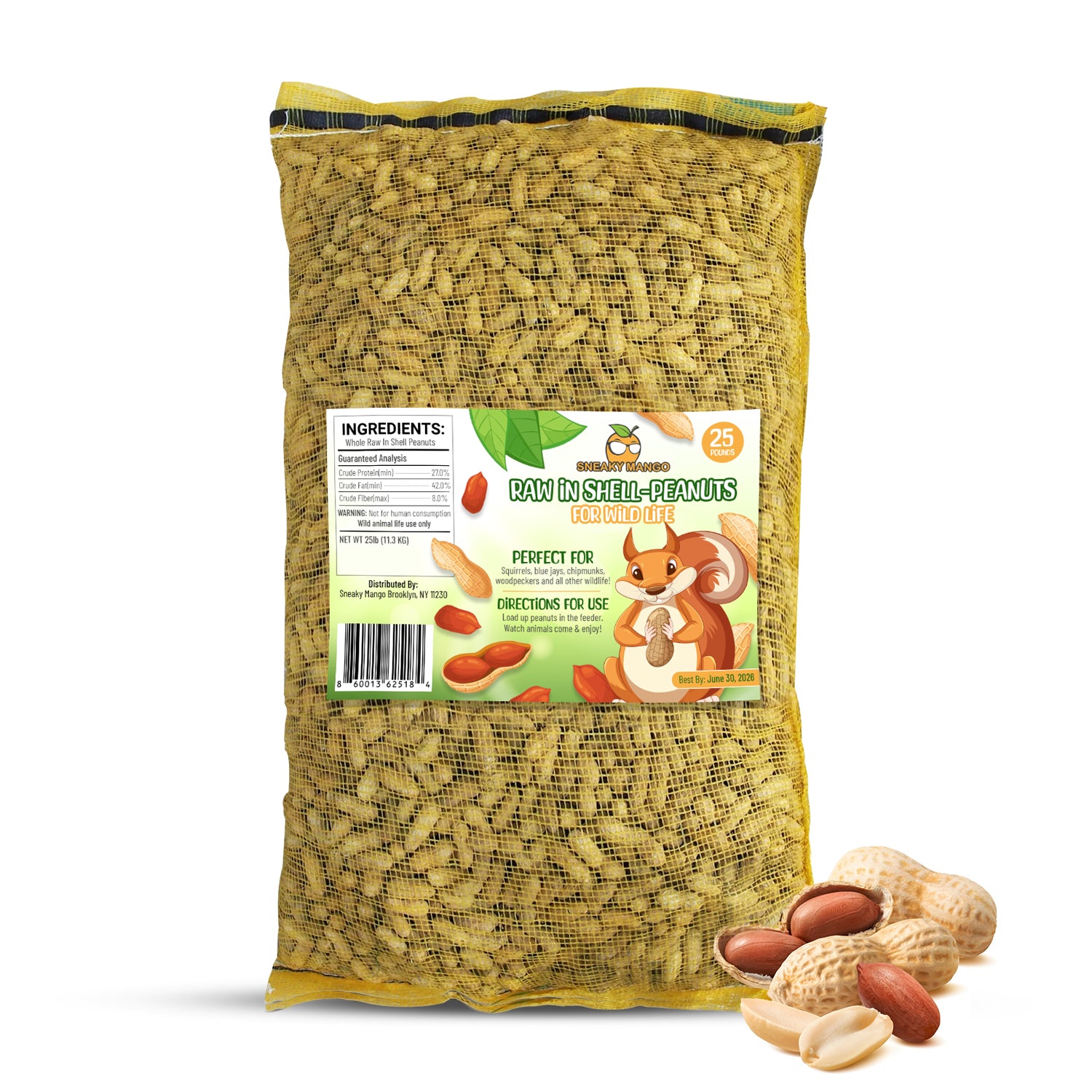 Raw Peanuts- In Shell – Sneaky Mango