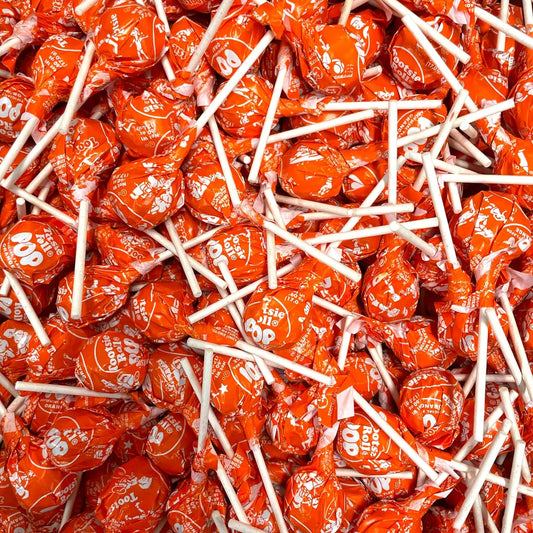 Orange Tootsie Pops!